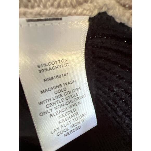 NWT Daily Thread size XS gray and black turtleneck sweater - Picture 4 of 4
